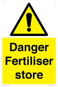 Danger Fertiliser store